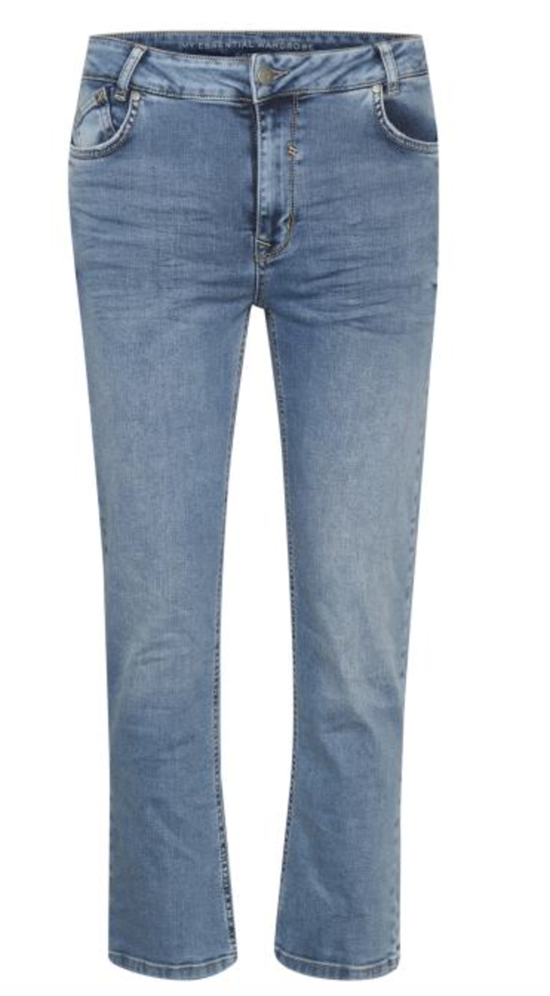 My Essential Wardrobe Jeans -¾MWCleo 112 High Straight Y, Light Blue